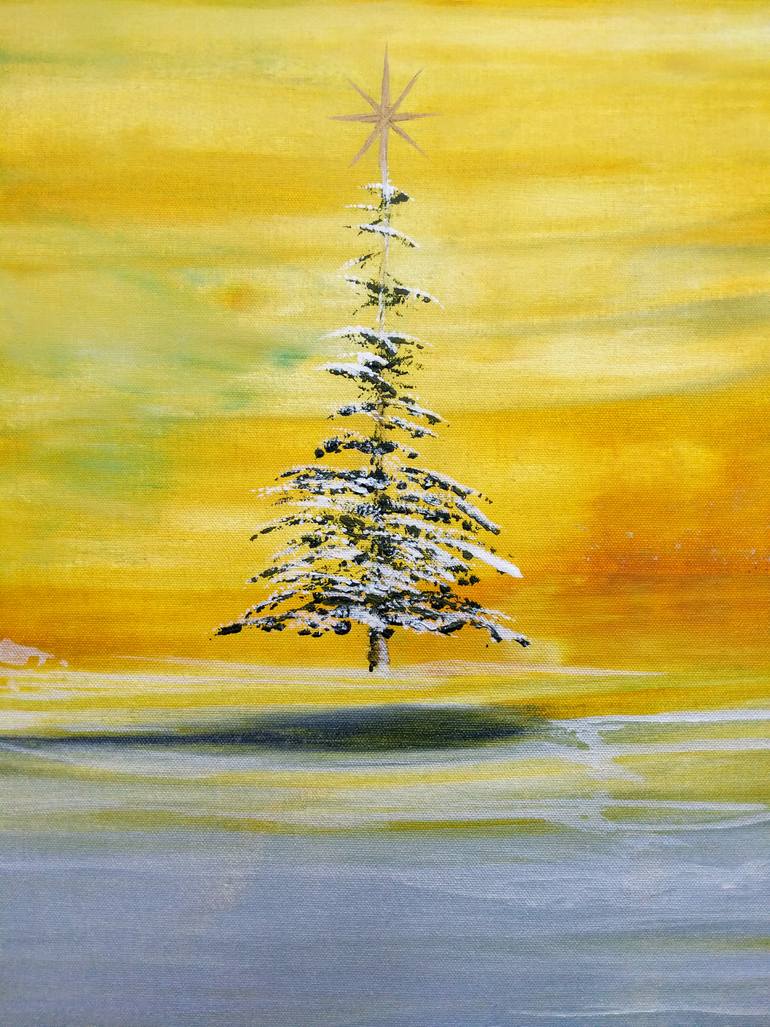 Original Abstract Expressionism Landscape Painting by Katy Tackes