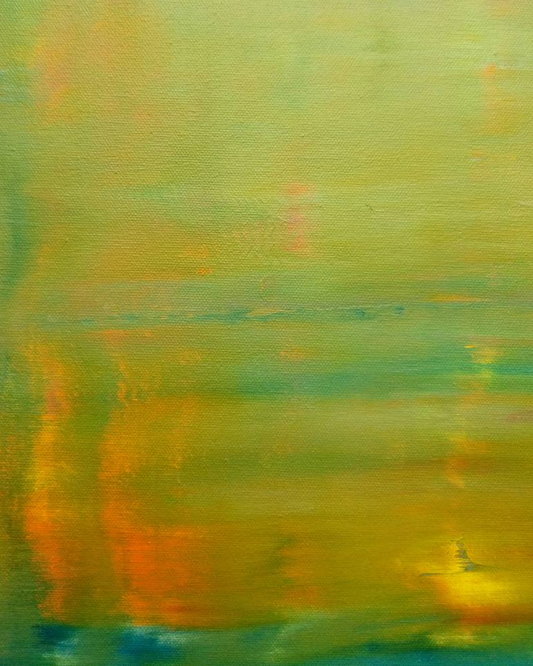 Original Abstract Expressionism Abstract Painting by Katy Tackes