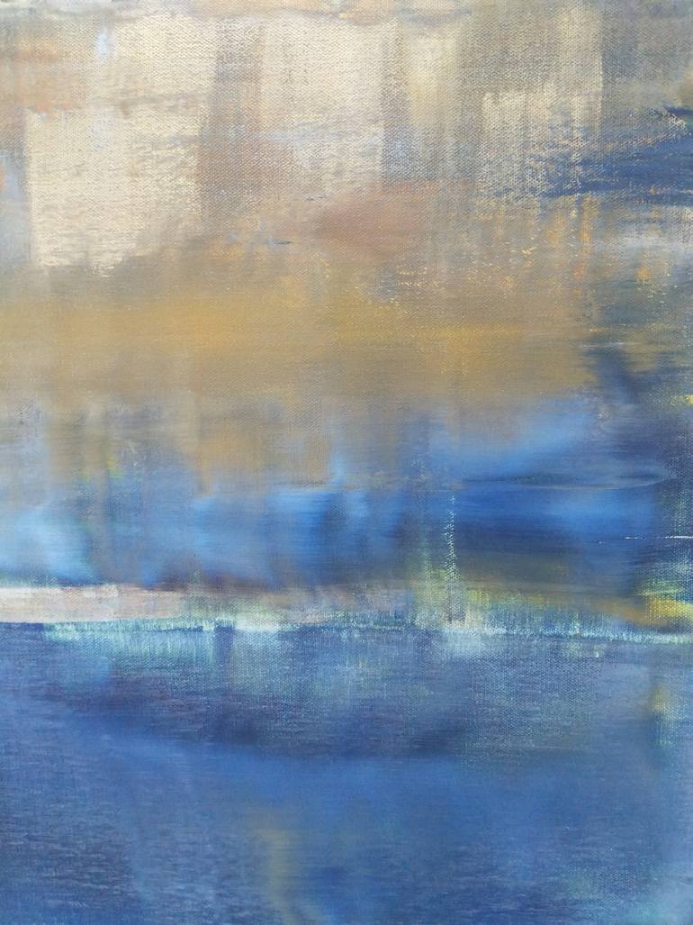 Original Abstract Expressionism Abstract Painting by Katy Tackes