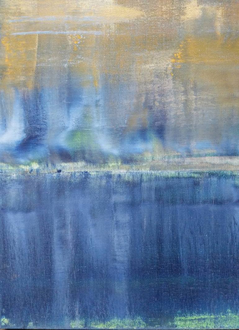 Original Abstract Expressionism Abstract Painting by Katy Tackes