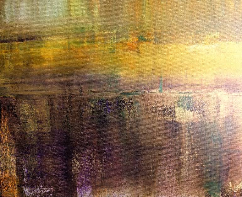 Original Abstract Expressionism Abstract Painting by Katy Tackes