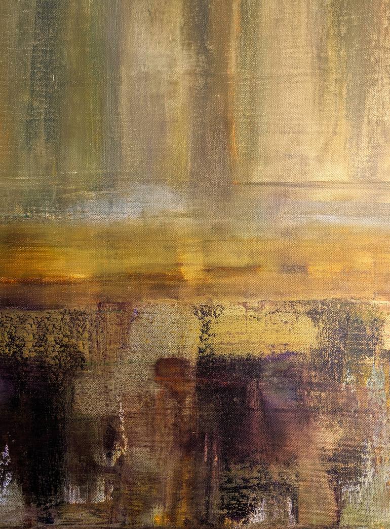Original Abstract Expressionism Abstract Painting by Katy Tackes