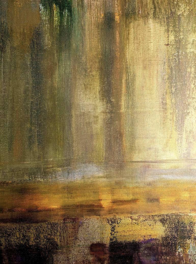 Original Abstract Expressionism Abstract Painting by Katy Tackes