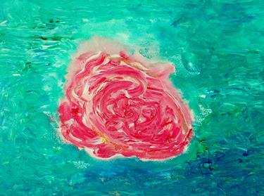 Original Abstract Floral Paintings by Katy Tackes