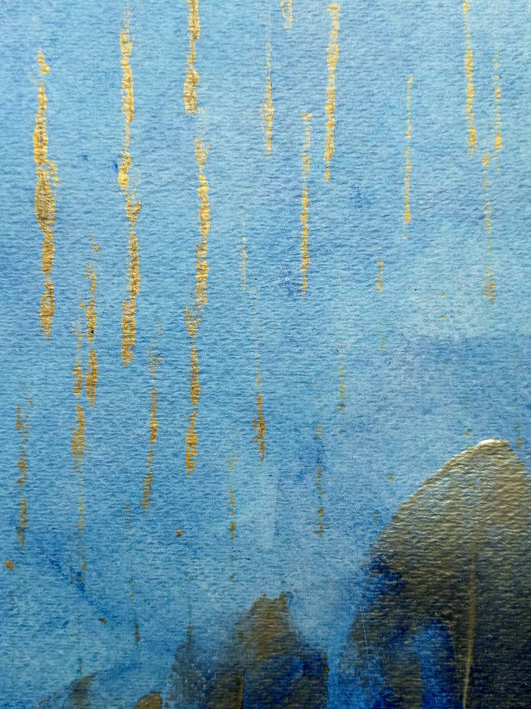 Original Abstract Landscape Painting by Katy Tackes