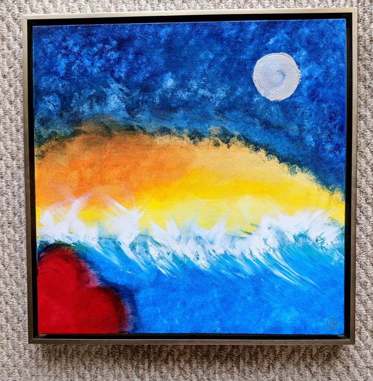 Original Seascape Painting by Katy Tackes