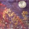 Out of darkness sparked the Light for our Illumination in this abstraction of wild horses running along a moonlit river.