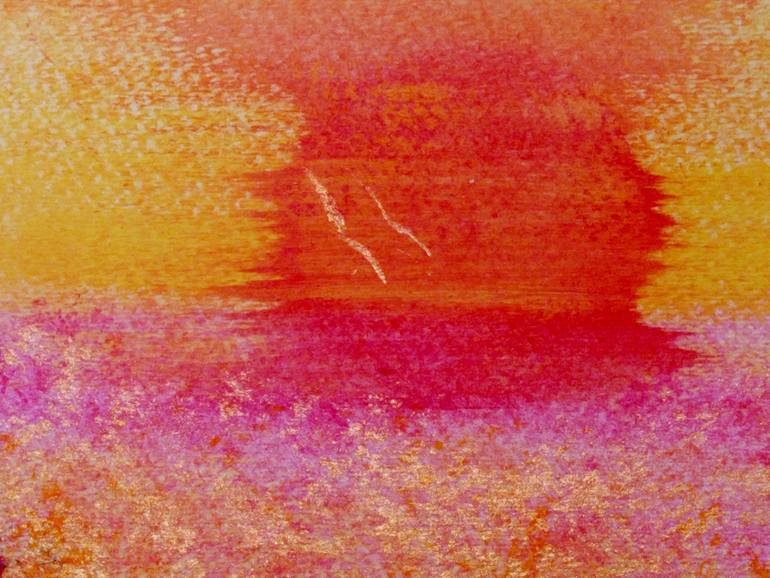 Original Abstract Landscape Painting by Katy Tackes