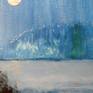 Goddess Of The Realm diffuses moonlight as it shines across the frozen lands and lake upon the iceberg where the mystic goddess watches over her realm.