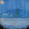 Goddess Of The Realm diffuses moonlight as it shines across the frozen lands and lake upon the iceberg where the mystic goddess watches over her realm.