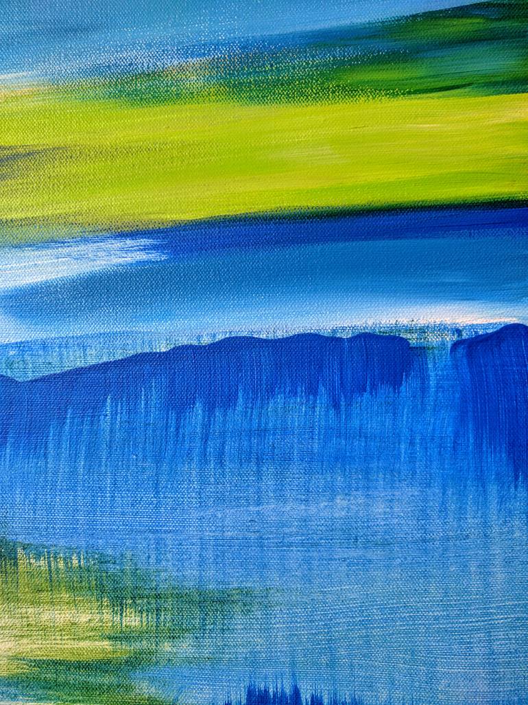 Original Abstract Expressionism Abstract Painting by Katy Tackes