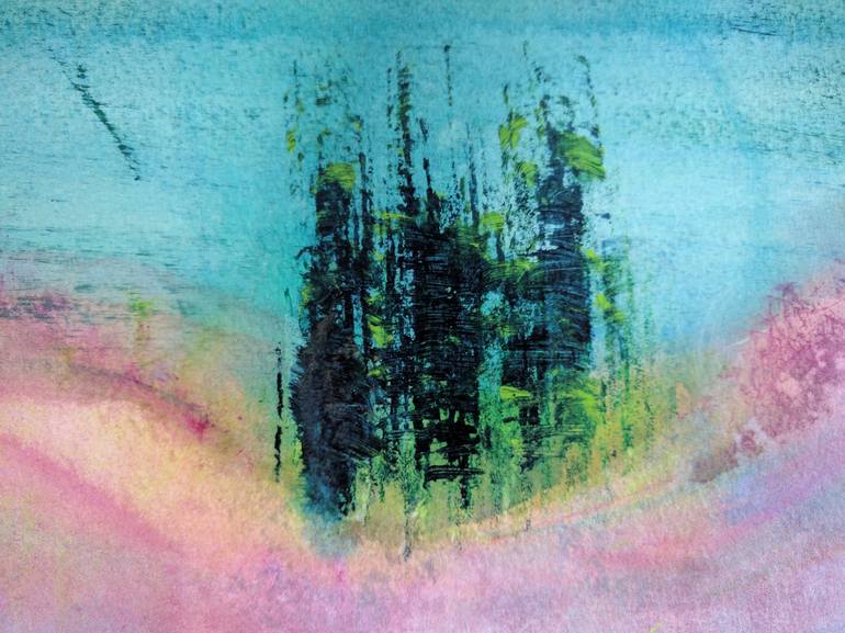 Original Abstract Nature Painting by Katy Tackes