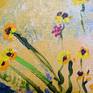 Pixie Sunrise is one of the pieces from the Pixie Collection of tiny artworks that enter the fairy land of pixies with babbling brooks, falling angel dust and banks of wild flowers that lean into the Light.  May they lift your spirits.

Other pieces in the Pixie Collection are:
Pixie Dawn
Pixie Dusk