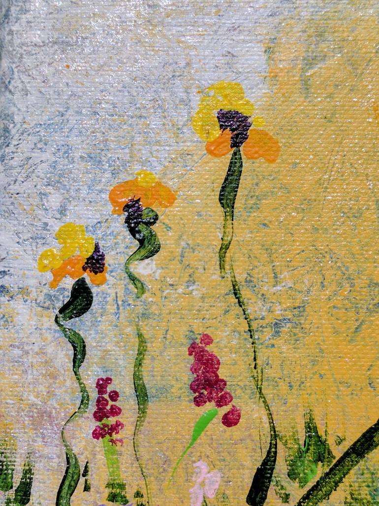 Original Abstract Fantasy Painting by Katy Tackes