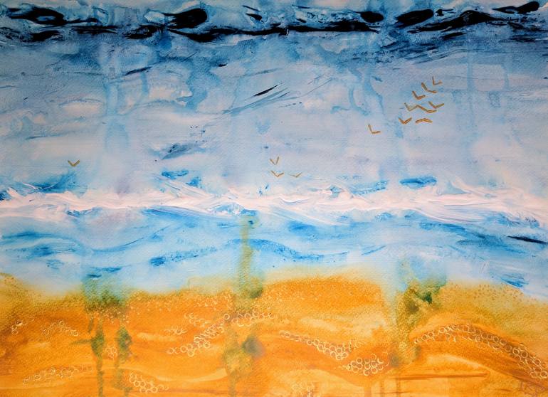 Original  Painting by katy tackes