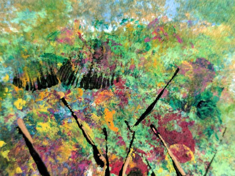 Original Abstract Landscape Painting by Katy Tackes
