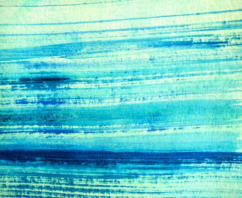 Original Abstract Expressionism Abstract Painting by Katy Tackes