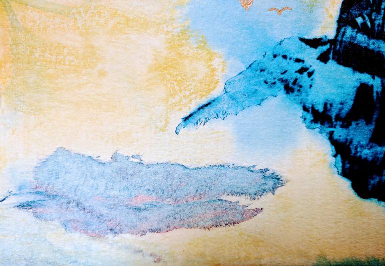 Original Abstract Expressionism Abstract Painting by Katy Tackes