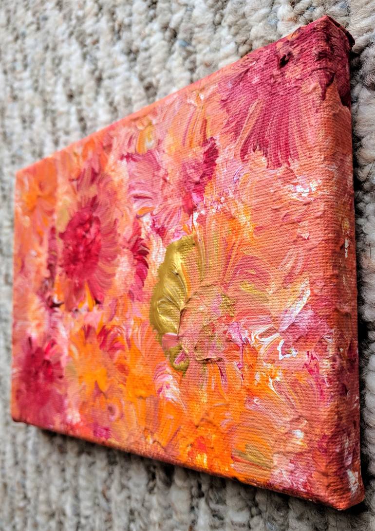 Original Abstract Expressionism Abstract Painting by Katy Tackes