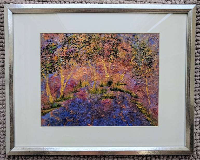 Original Impressionism Nature Painting by Katy Tackes