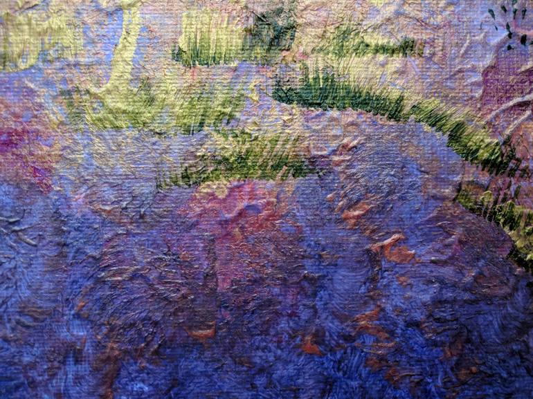 Original Impressionism Nature Painting by Katy Tackes