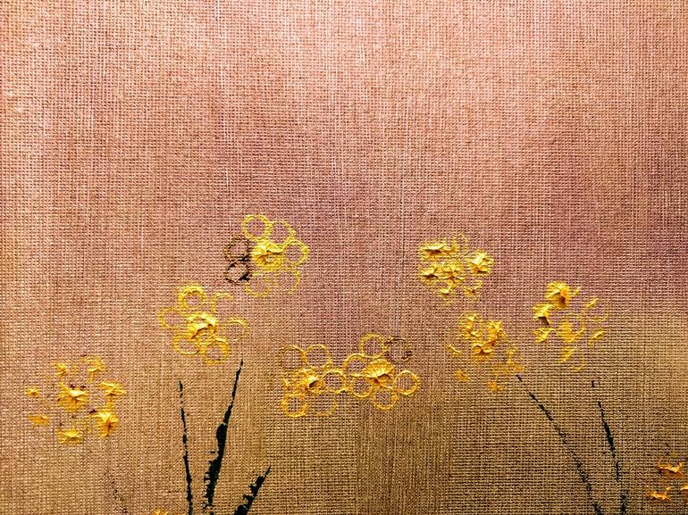 Original Minimalism Floral Painting by Katy Tackes