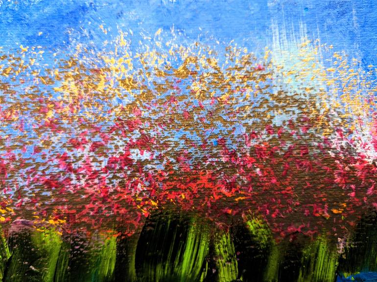 Original Impressionism Landscape Painting by Katy Tackes