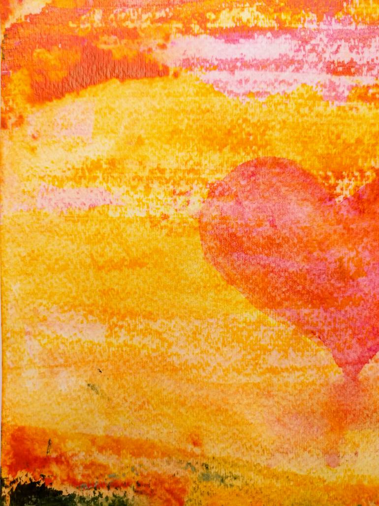 Original Abstract Expressionism Abstract Painting by Katy Tackes