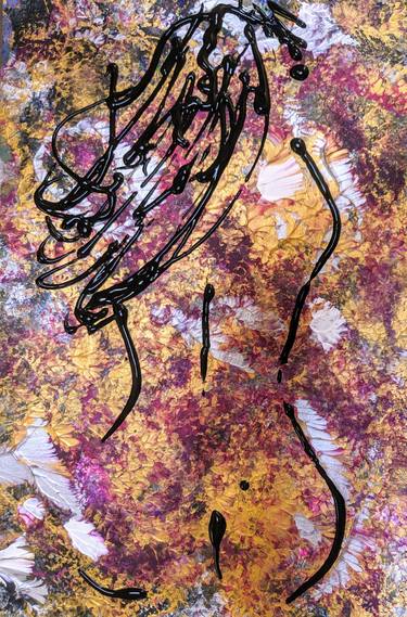 Print of Abstract Women Paintings by Katy Tackes