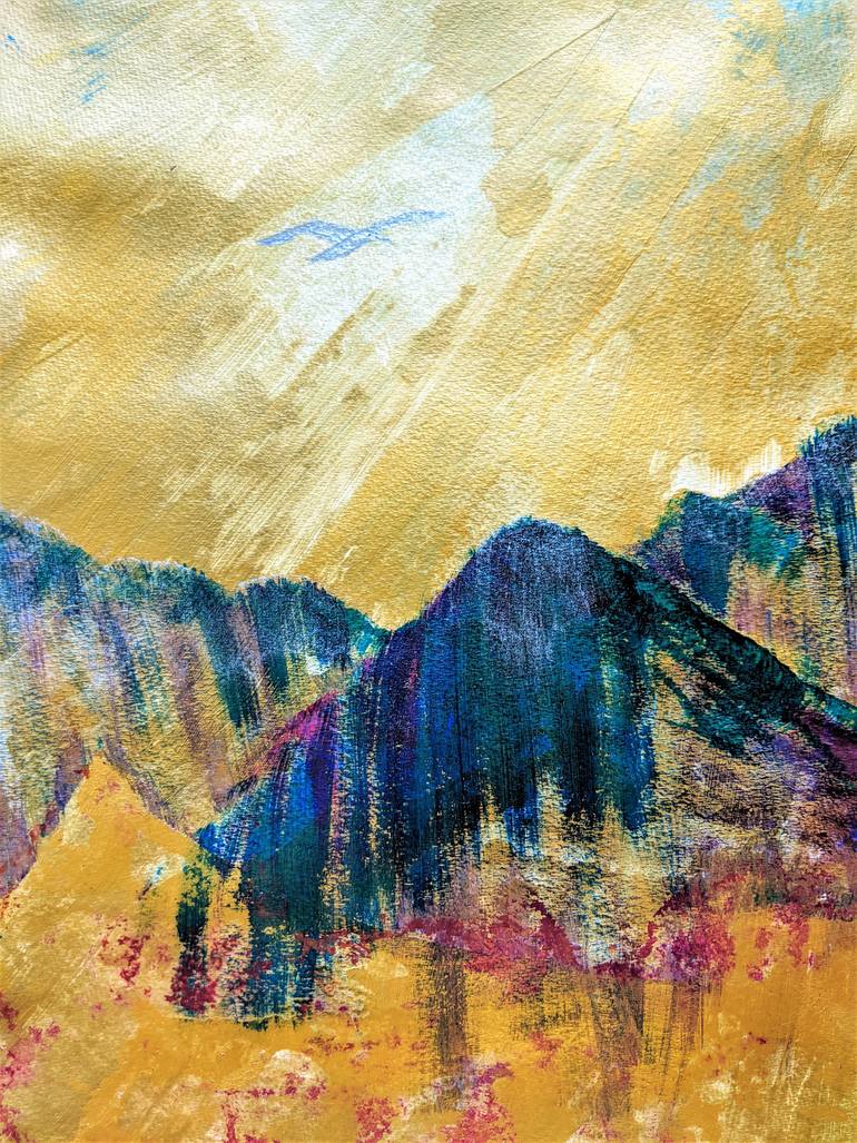 Original Abstract Nature Painting by Katy Tackes