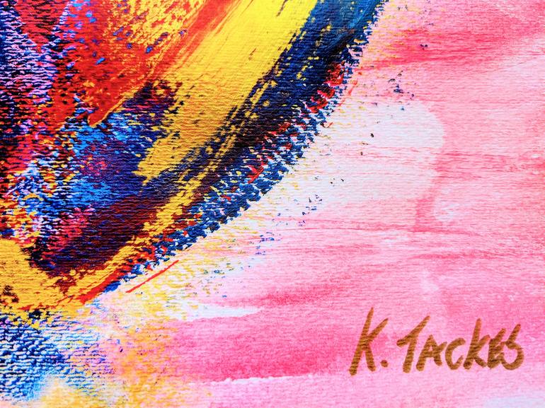 Original Abstract Painting by Katy Tackes