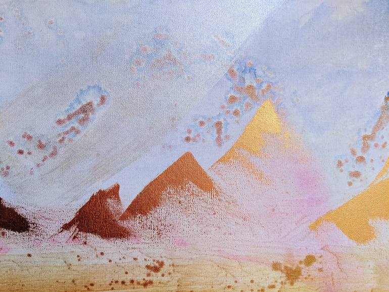 Original Abstract Landscape Painting by Katy Tackes