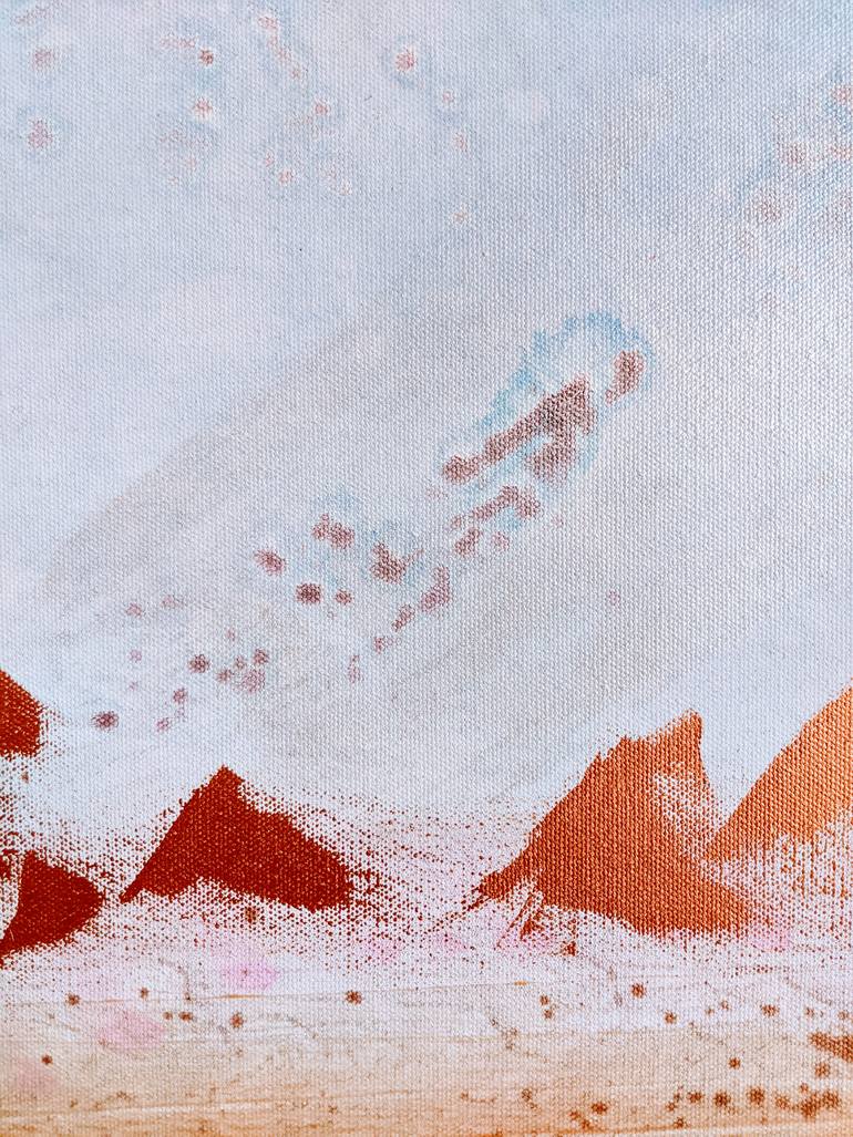 Original Abstract Landscape Painting by Katy Tackes