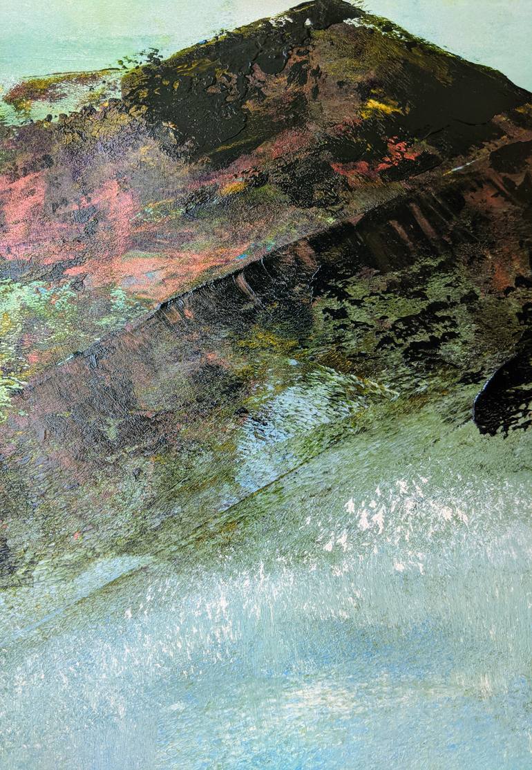 Original Abstract Landscape Painting by Katy Tackes