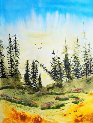 Original Landscape Paintings by Katy Tackes