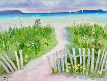 Original Fine Art Beach Paintings by Lisa Strange