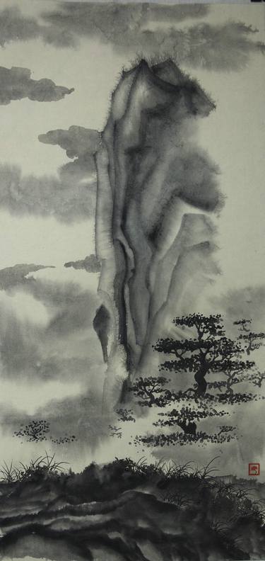 Print of Art Deco Nature Drawings by Xie tianzi
