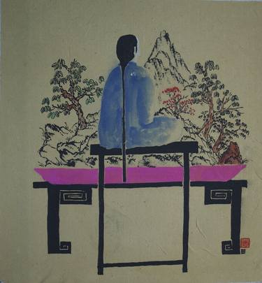 Print of Body Paintings by Xie tianzi