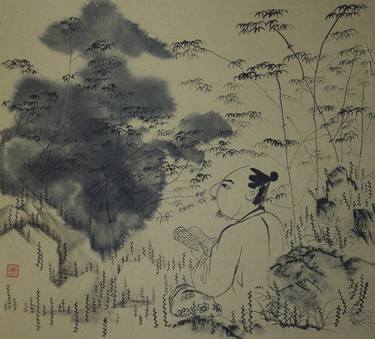 Print of Garden Drawings by Xie tianzi
