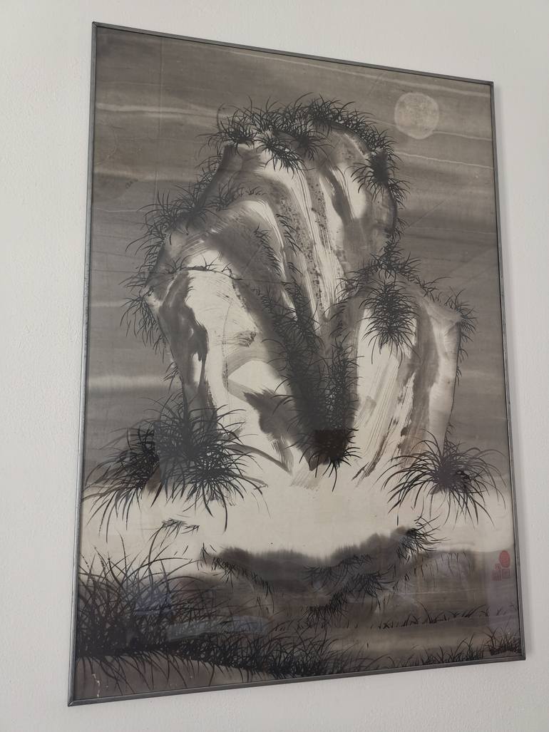 Original Art Deco Pop Culture/Celebrity Drawing by Xie Tianzi