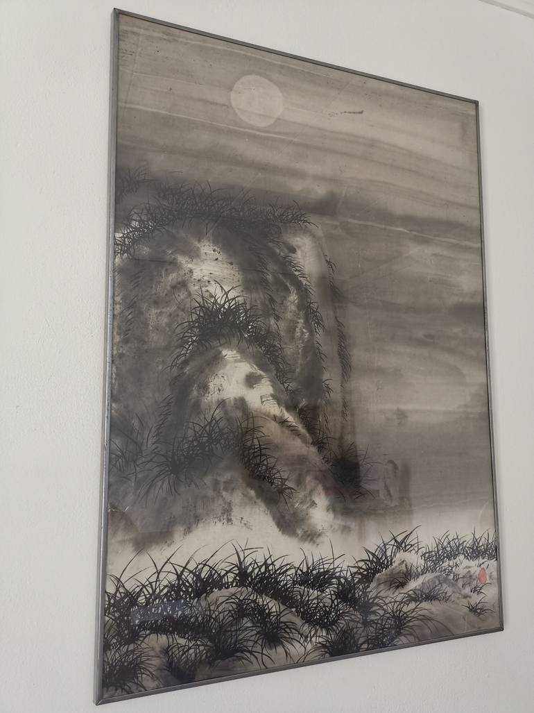 Original Art Deco Pop Culture/Celebrity Drawing by Xie Tianzi