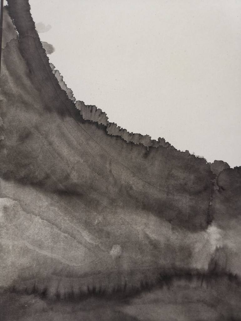 Original Expressionism Nature Drawing by Xie tianzi