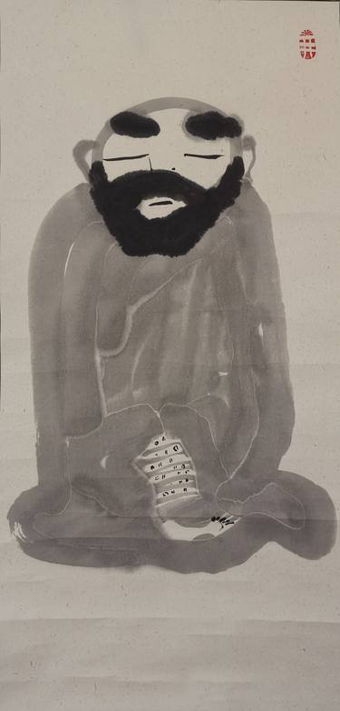 Print of Men Drawings by Xie tianzi