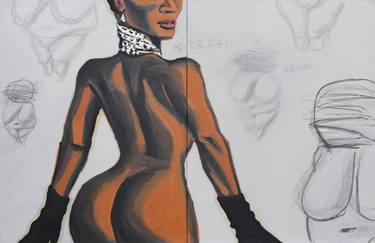 Print of Pop Art Nude Paintings by Dejan Zivkovic