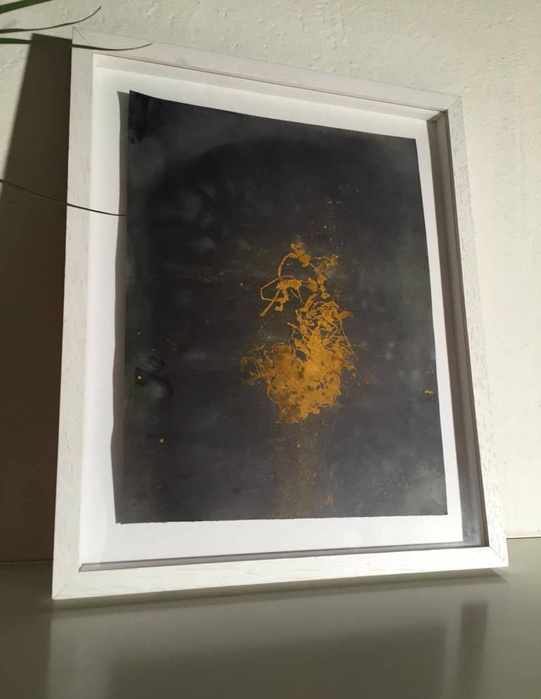 Original Abstract Nature Printmaking by Francesco Geronazzo