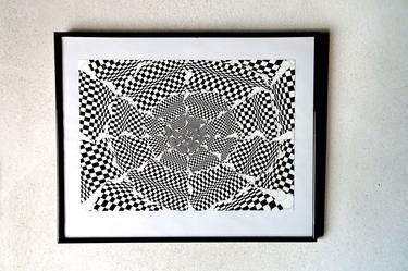 Print of Abstract Patterns Drawings by Matteo Zini