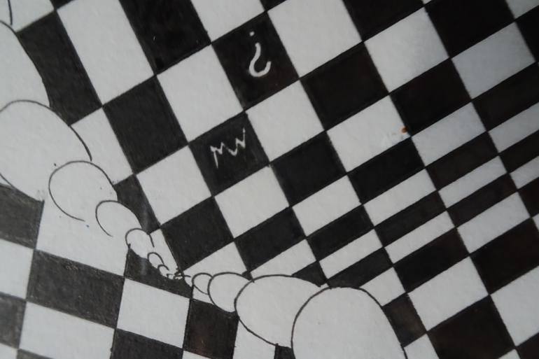 Original Abstract Patterns Drawing by Matteo Zini