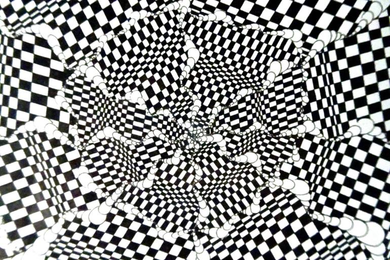 Original Abstract Patterns Drawing by Matteo Zini