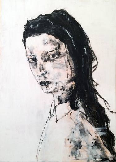 Original Modern Women Paintings by Marinella D'Aurizio