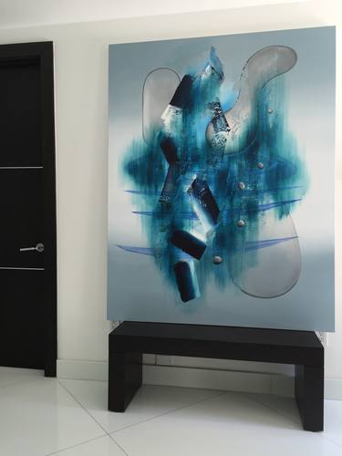 Original Abstract Painting by Florian Depenthal